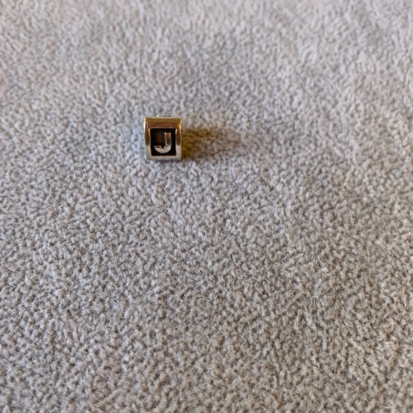 Pandora Jewelry Pandora 925 Sterling Alphabet J Letter Charm 79323